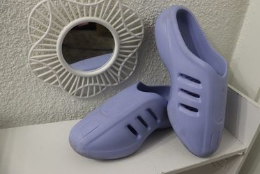 Lavender Rubber Slip-On Clogs