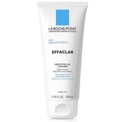 La Roche-Posay Effaclar Medicated Gel Acne Face Cleanser,