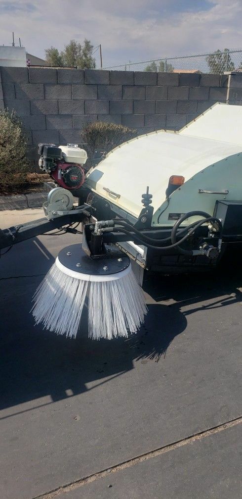 parking lot sweeper