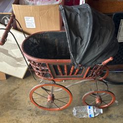 Doll Stroller Victorian style 