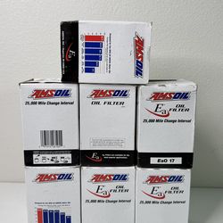 Engine Oil Filter Lot 7 pcs Long Life 25,000 Mile FL-500S PF63 Type