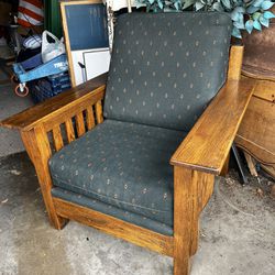 Vintage Oak Wood Chair