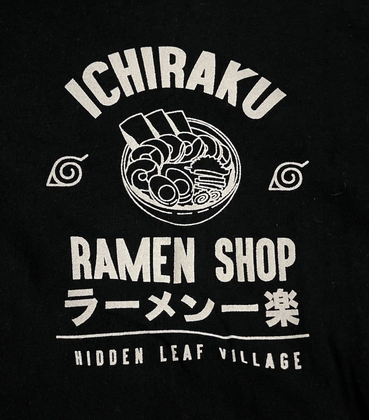 Naruto Shirt Size Small Ichiraku Ramen Shop, Hidden Leaf Village Naruto