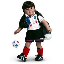 American Girl soccer outfit *pieces* 