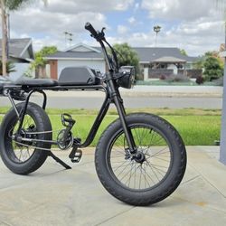 Modified Super73 Fat Tire Ebike 34mph