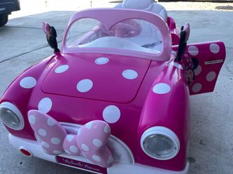 Minnie Mouse Car $125