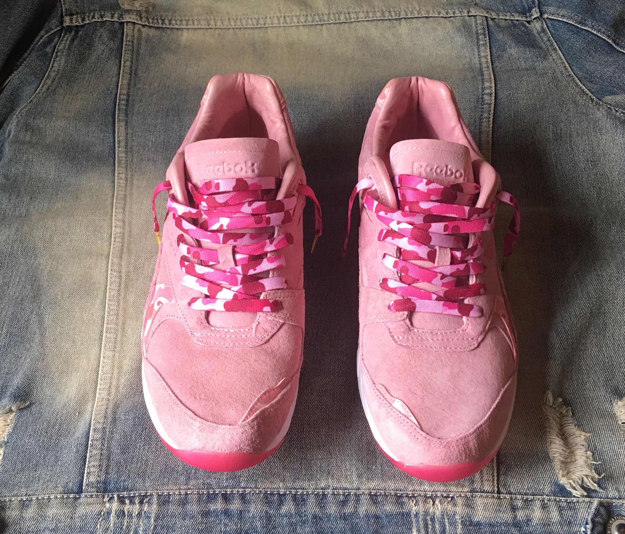 Reebok Ventilator Supreme Fleebok Camron Purple Haze Pink