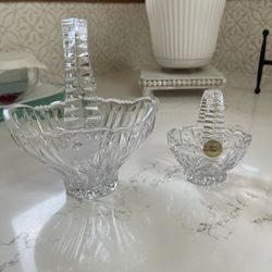 2 ——PRINCESS  HOUSE - CRYSTAL BASKETS 