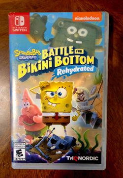 Nintendo Switch SpongeBob SquarePants Battle for Bikini Bottom Rehydrated