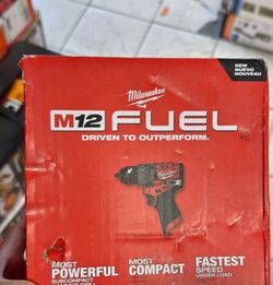 Milwaukee m12 fuel hammer drill tool only
