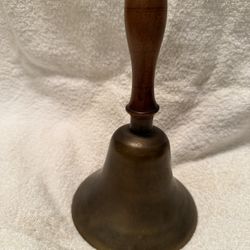 Vintage Brass School Bell