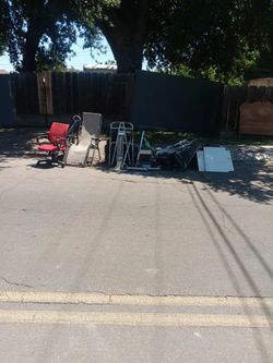 Free scrap pile
