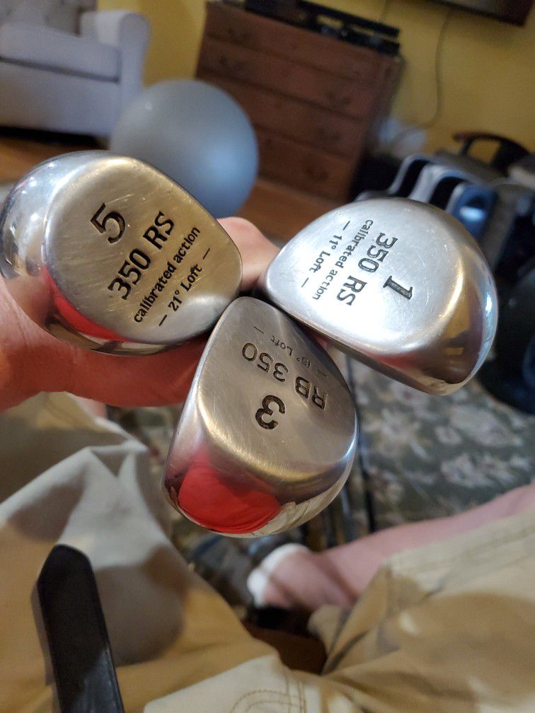 3 Pinseeker 350rs Golf Clubs Irons
