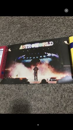 Travis Scott x RayscorruptedMind lithograph Astroworld