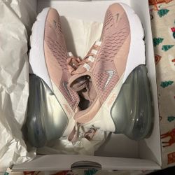 *** low price ***Women Nike Airmax 270 Light Pink With White Size 5.5