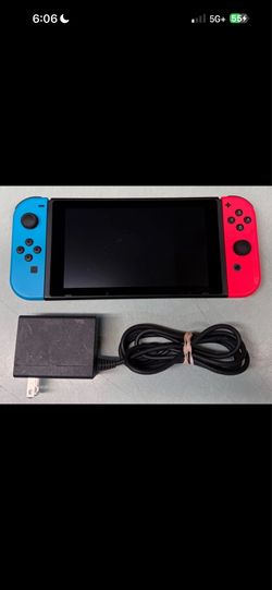 Nintendo Switch Red And Blue JoyCons