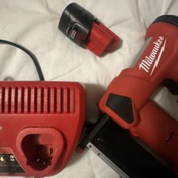Brand New Milwaukee Pin Nailer,Battery And Charger