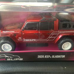 2020 Jeep Gladiador Pink Slips 1/32 Scale Collectibles Toys 