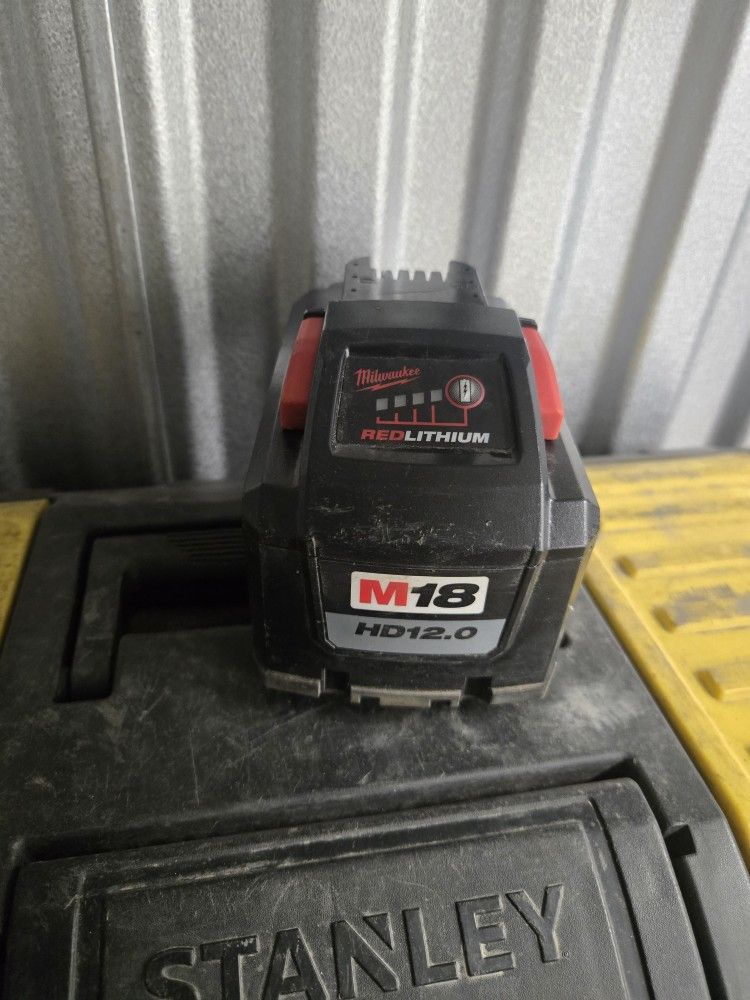Milwaukee M18 HD12 Battery. Actually Used One Time