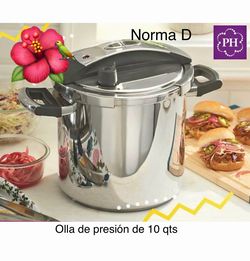 Olla de presión de 10 qts nueva en su caja 🌺 princess house 🌺