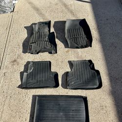 WEATHER TECH Floor Mats Used For Nissan Altima. Less Than 1yr Old