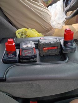 Milwaukee M18 5.0. Two of them and two m1 3.0