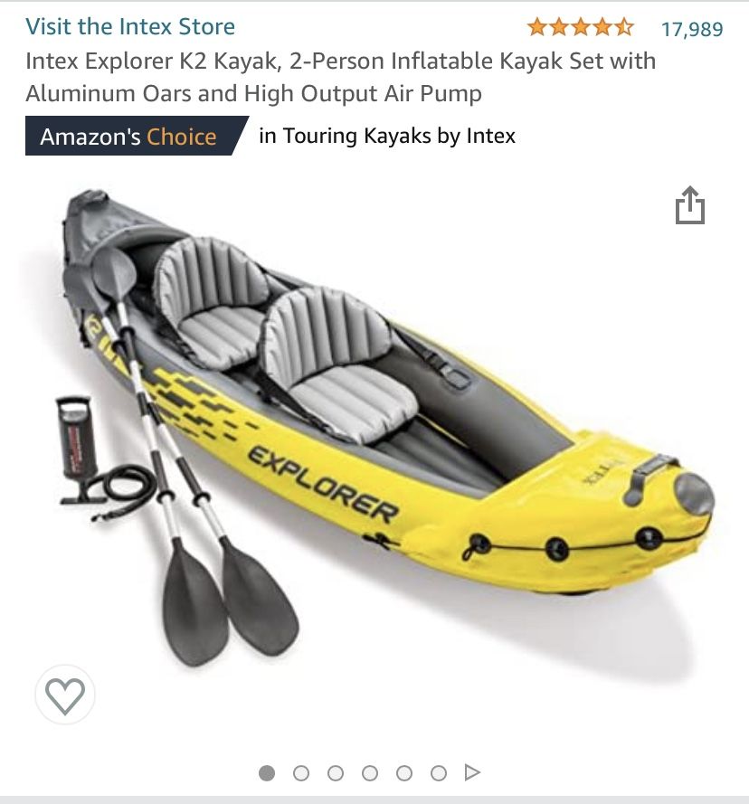 Intex Inflatable Kayaking 