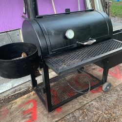 Offset BBQ Grill/Smoker