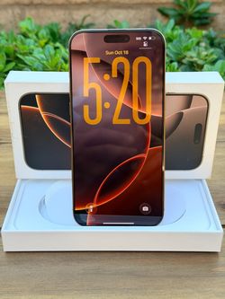 Apple iPhone 16 Pro Max · 1TB · Pristine Like New · Unlocked Any Carrier