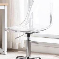 Acrylic Clair Desk Chair 