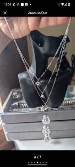 Collar Triple Plata 925