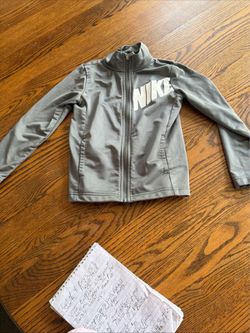 Toddler Nike Retro Style Track Gray Jacket S 4-5 yrs