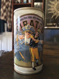 1979 Iron City Pittsburgh Pirates Champions Beer Can