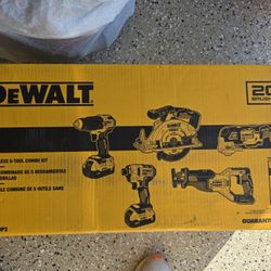 Dewalt Dck530p2 5 Tool Combo Kit ~ Brand New