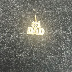 14k 1#dad Pendant Gold