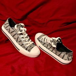 FOCO NFL Las Vegas Raiders Repeat Canvas shoes (8)