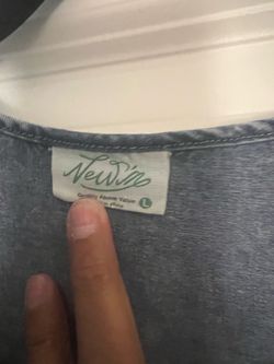 NewVim Denim Top Size Large