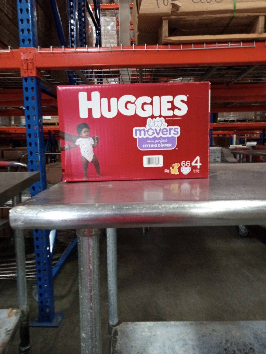 Huggies Little Movers Size 4 66 Count