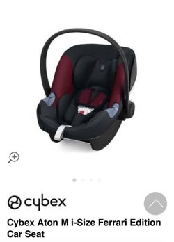 Cybex Aton M i-Size Ferrari Edition Car Seat And Base