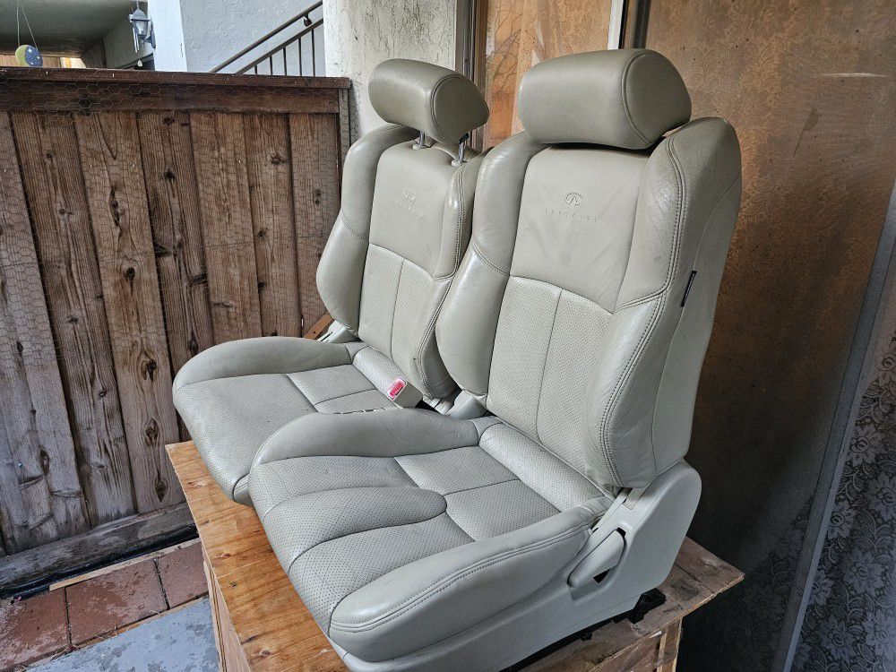Infiniti G35 Seats Excellent! Beige Power With Frame 
