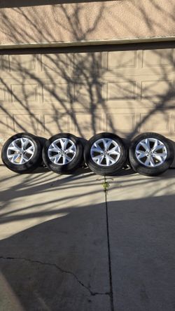 Volkswagen Atlas 18" Prisma alloy wheels with tires ID4, Tiguan