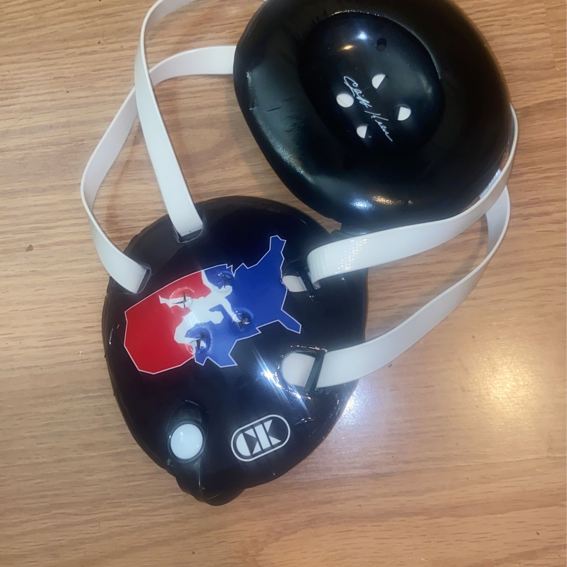 Cliff Keen USA Wrestling Headgear w/ cup chin strap