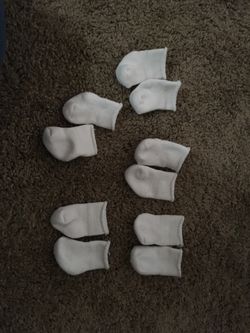 0-3 months baby socks 5 pairs