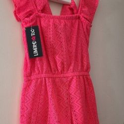 Pink Toddler Romper
