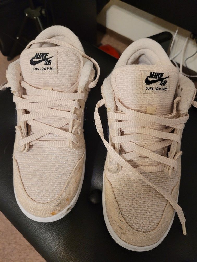 Nike Dunks Albino & Preto Size 8.5