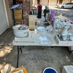Garage sale Saturday June 28  from 8 am 
no early birds please 
