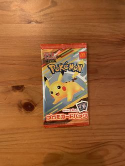 Sealed McDonald’s Pokémon Japanese Pack
