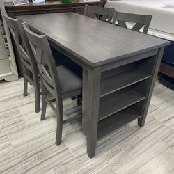 New Year Clearance Sale. Miranda Solid Wood Counter Height Dining Set Now Only $499. Easy Finance Option. Same-Day Delivery.