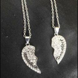 Mother And Daughter Necklace Set 