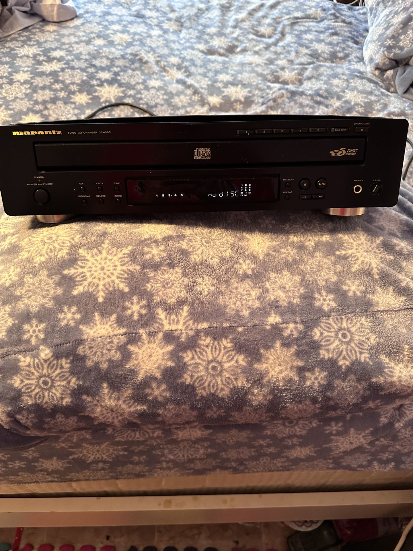 Marantz 5 Disc CD Changer CC-4300 Player +Remote